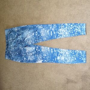 Vogo Athletics Blue Tights Leggings Yoga Women's Small